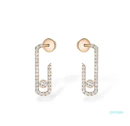 luxury- Fashion 925 Jewelry Sterling Silver Pure Love Pearl Vintage Earrings Crystal Move Zircon Jewelry Pave Drop Earring Y19051002
