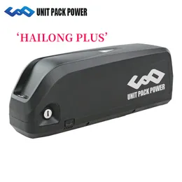 Hailong Além disso 52V 17.5Ah Downtube bateria bicicleta elétrica com células Samsung para 1000w 1500w Frente / MID / Hub Motor Kits