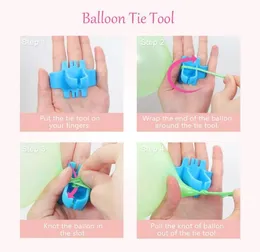 How to Use the Balloon Tie Tool