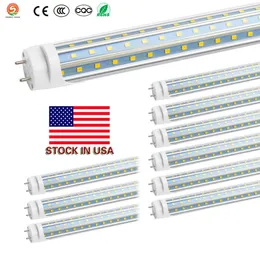Em nós stocks LED T8 tubo de luz 28W LED de 60W lâmpada fluorescente 288 LEDs SMD 2835 4 pés 1.200 milímetros AC85-265V CE FCC ETL
