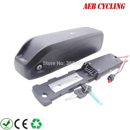 36v 48v 52v 13ah/14.5Ah/16Ah/17Ah/17.5Ah Jumbo Hailong Shark Battery free shipping and taxes to EU USA Canada for fat bike