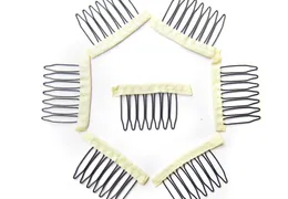 Wig clip six teeth for wig cap and wig making comb hair extension tool 200 pcs free ship