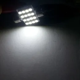 10PCSフェストゥーン31mm 36mm 39mm 41mm C5W LEDドーム電球16 SMD 3528車LEDインテリアライト自動マップリーディングランプホワイト12V2790