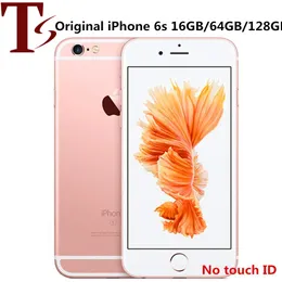 Refurbished Original Apple iPhone 6S 4.7 inch Without Fingerprint IOS A9 16/32/64/128GB ROM 12MP Unlocked 4G LTE Phone