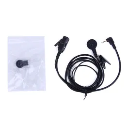 2,5 mm 1pin Vox Acoustic Tube Earpiece Headset Mic PTT för Motorola Talkout Portable Radio T5428 T5420 TLKR T80 T60 T8 T7