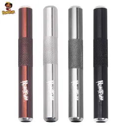 HONEYPUFF Pen Style Metal Sniffer Snorter Dispenser 70 MM Smoke Pipe Tube Snuff Snorter Pipe Accessories