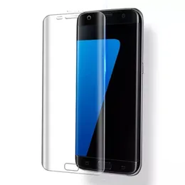 Plastikowa ochraniacz ekranu dla Samsung Note 20 10 Plus S20 S10 S9 S8 S7 Krawędź Miękkie TPU Zakrzywione Protector Film Pet