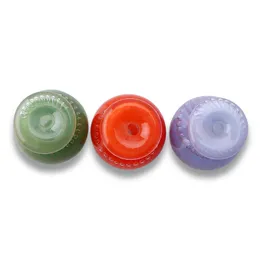New US Color Smoke Glass Bubble Carb Cap 26mmod Colorido Heady CarbCap para Quartz Banger Nails Water Bongs Dab Rigs1809