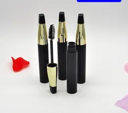 7 ml tomma ögonfransar tube mascara rör behållare flaskor med plugg återanvändbar bärbar svart keps flaska smink tillbehör sn3325