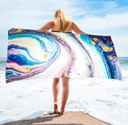 Najnowszy model Ręcznik plażowy o rozmiarze 150x70 cm, 10 000 stylów do wyboru, kwadratowe drukowane ręczniki szalowe z mikrofibry, obsługują niestandardowe logo