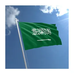 Saudi Arabia Flags Banner,National Hanging Advertising, All Countries Outdoor Indoor, From Factory of flags and banners