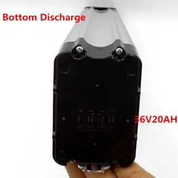 36V 20ah Silver fish Bottom discharge Li-ion Lithium battery Electric Bicycle Battery e scooter 36v 350W 500W 1000W 1500W