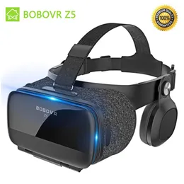 Occhiali 3D VR 2020 Scatola per casco per realtà virtuale con auricolare stereo per smartphone + controller Bluetooth
