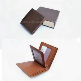 Women Wallets Purse Men Wallet Leather Classic L Short Wallet Lady Wallet Card holder with Gift Box