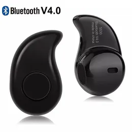 Universal S530 Mini S 530 Wireless Bluetooth 4.0 Earphone Stereo Sport Headphones Stealth Health Health Health مع MIC و Box Box MQ30