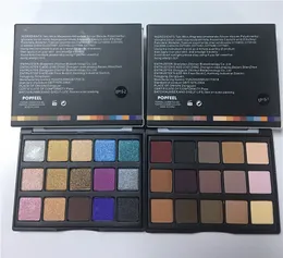 Hot Sale Popfeel Mini 15 Färg Ögonskugga Profession Makeup Eye Shadow Palette Shimmer Matte Kosmetika