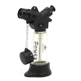 Hot Selling Portable Torch Turbo Lighter Jet Butane Cigar Lighter Gas Cigarette 1300 C Fire Windproof Lighter NO GAS