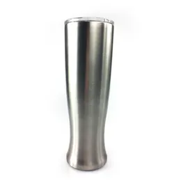 30oz sottovuoto tazza a forma di Pilsner 30oz pilsner bicchiere di birra bicchiere vaso in acciaio inox tazza con coperchio il miglior regalo per il manuale B01