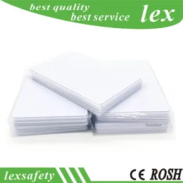 100pcs M1 S50 PVC white RFID UID Card 13.56MHz 1K Clone Changeable Block 0 Sector Writable Smart UID IC CardsISO14443A card