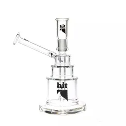 7.9 Inchs Hitman Glass Bongs Hookahs Heady Dab Rigs ThicK Glass Water Bongs Recycler Oil Rig Water Pipes with 14mm joint