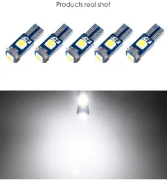 1000PC / Lot Vit T5 W3W W1.2W 18 37 70 73 74 AUTO LAMP 3SMD 3030 LED bildashboardindikator Acpanel Cluster Wedge Light Instrumentlampa