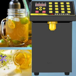 16 Máquina de Frutose Quantitativa Dispensador Automático de Frutose Dispensador de Xarope Loja de chá de bolhas Equipamento de chá de leite levulose