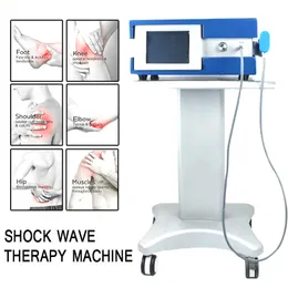 Autres équipements de beauté 8Bar Shock Wave Therapy Machine Système de soulagement de la douleur Corps ultraosnique Minceur fasciite plantaire Thérapie par ondes de choc Spa Salon Clinc Usage domestique Eq