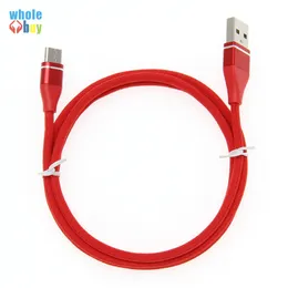 0.25m 고속 유성 패브릭 아트 USB 데이터 케이블 Micro / Type -C Charging Cable 용 Android 기기 용