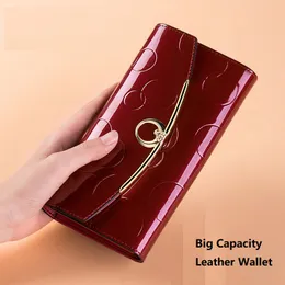 HBP Leather Wallet designers long wome Cowhide European and American fashion atmosphere simple hand bag woman designer envelope ba238j
