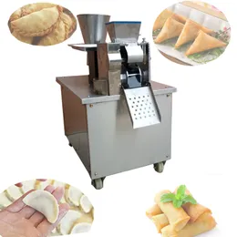 2020 Wysokiej jakości 220 V / 110 V Maszyna do kluchy Ze stali nierdzewnej Dumpling Maker Samosa Machine Dumpling / Samosa / Spring Rolls Machine
