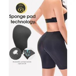 Frauen Shaper Butt Hip Enhancer Gepolsterte Shaper Höschen Unterwäsche Shaper Kurze Shapewear mit Butt Lifter Push Up Fake Ass 1907 Y200710