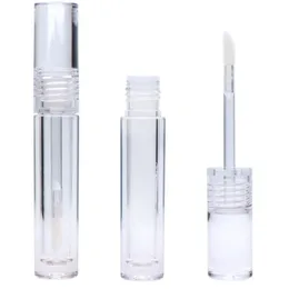 10 sztuk 4.8ml Puste szminki krąg Przezroczyste Lip Gloss Tubes 4 Sytles Wand Lip Gloss Tubes Wyczyść butelki C123