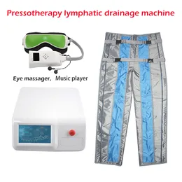 Nyanlända Portable Lymph Drainage Presoterapia Presoterapi Luftkompressionsben Lufttrycksmassager för bantning