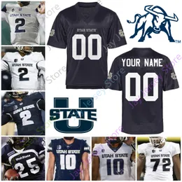 Nya fotbollströjor Utah State Aggies Football Jersey NCAA College Love Logan Bonner Tyler Jrr Obertb Riggsh Unter Eynoldsb Rianc ObbSV ANL EEUWENM CGRIRFM JT AFIS