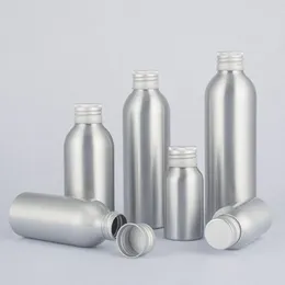 40 ML 50 ML 100 ML 120 ML 150 ML 250 ML Lotion Bouteilles En Aluminium Bocaux Cosmétiques Bouteilles D'emballage Vides Bocaux Avec Bouchon En Aluminium