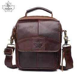 Męska torebka Ramię Oryginalna Skórzana Bag Messenger Torba Dla Mężczyzn Torby Na Ramię Moda Flap Luksusowe Torebki Crossbody Torby ZZNICK