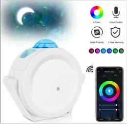2020 Nyaste 3 i 1 projektorljus Universe Starry Creative Night Projector Light for Party Home Fast Shipping