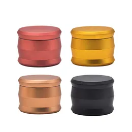 Hornet Drum Style Metal Grinder 60mm 4 Pieces Aircraft Aluminium Tobacco Herb Grinder Handle Spice Miller