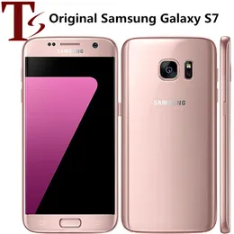 オリジナルSamsung Galaxy S7 G930F G930A G930T G930V 5.1インチAMOLED QUAD CORE 4GB RAM 32GB ROM 12MP 4G LTEスマートフォン8PCS