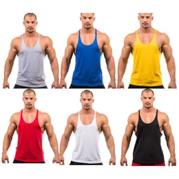 Maglie da corsa Bodybuilding Canotta di marca Canotta da uomo Canotta fitness Canottiera senza maniche Camicia da allenamento Uomo Canottiera Abbigliamento