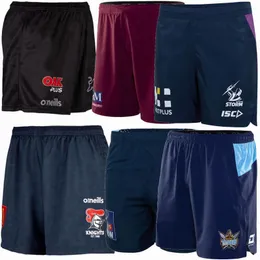 New 2019 2020 2021 George rooters Knight shark Cowboys Titans Melbourne Rabbits rugby Shorts NRL Rugby Wear League 19 20 21 Sports pants