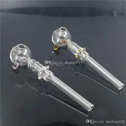 Creative 5.5 inch Clear Straightglass pipe Pyrex oil burner pipes glass tube oil burner pipe for smoking tube