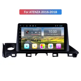 Android Car Video Vídeo GPS Navegação DVD Player Sistema multimídia Estéreo para Mazda Atenza 2016-2018