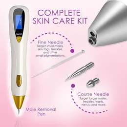 Laser Plasma Pen Pen Twarzy Skóra Dark Spot Remover Mole Maszyna do usuwania tatuażu TAK TAK TAK WART Usuwanie z bezpłatnymi igłami