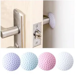 5cm Golf Modelling Rubber Fender Handle Door Lock Protective Pad Anti Collision Home Wall Stickers Thicken Mute Fenders 4 Colors SN1590