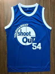 Kyle Watson #54 powyżej turnieju RIM Shootout Movie Men Basketball Jersey Ed Blue Free Shipping