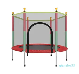 Hurtowe kidy trampolina z matą skaczącą netto z obudową bezpieczeństwa i wiosenną osłoną mogą załadować 442 funty, dla dzieci w pomieszczeniu i na zewnątrz