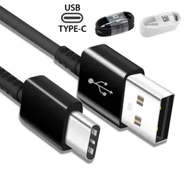 1.2M USB Type C Fast Charging Cable High Speed Data Cables Wire Cord For Huawei Samsung S8 S10 S20 S22 Mobile Phone Chargers