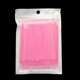 HOT Wholesale bags of 100 cotton swabs grafting eyelashes removing cotton swabs multifunctional cleaning soft hair cotton swabs