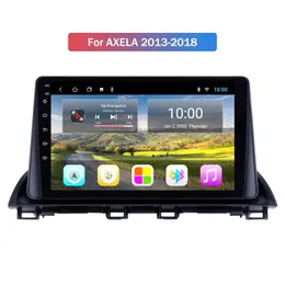 Android 자동차 라디오 비디오 멀티미디어 시스템 2 + 32G 10 인치 Mazda Axela 2013-2018 블루 레이 GPS 네비게이션 TV 박스 OBD2